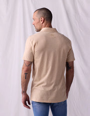 Puremeso Active Polo - Iced Latte