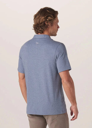 Puremeso Active Button Down - Lake Blue