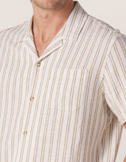 Freshwater Camp Shirt - Agave Stripe