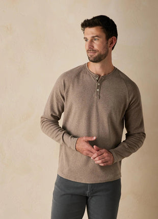 Puremeso Everyday Henley - Taupe