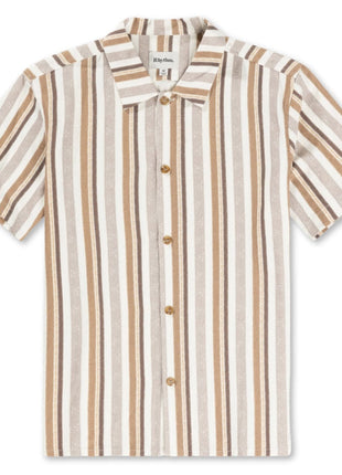 Paisley Stripe Shirt - Cedar