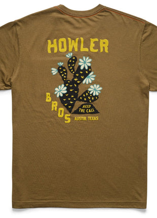 Prickly Pear Pocket T-Shirt - Ivy Green