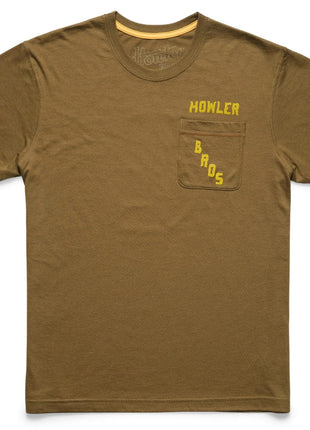 Prickly Pear Pocket T-Shirt - Ivy Green