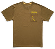 Prickly Pear Pocket T-Shirt - Ivy Green