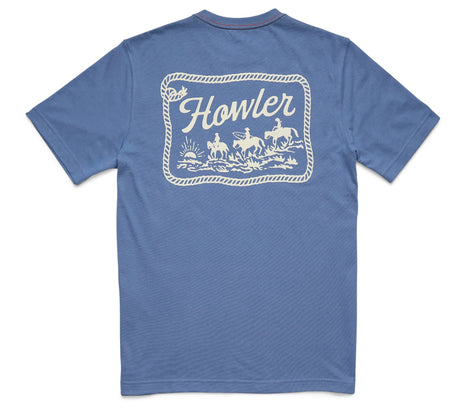 Howler Posse T-Shirt - Blue Horizon