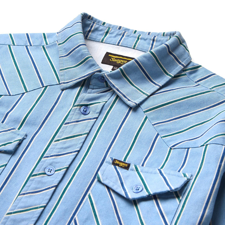 Amarillo LS Shirt - Steel Blue