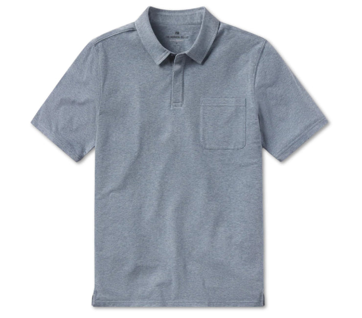 Puremeso Active Polo - Lake Blue