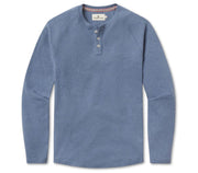 Puremeso Everyday Henley - Slate Blue