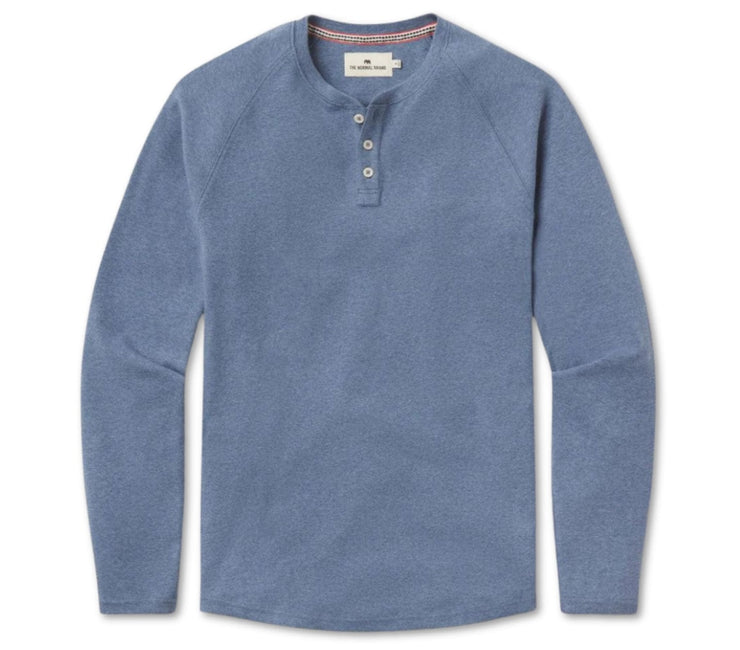 Puremeso Everyday Henley - Slate Blue