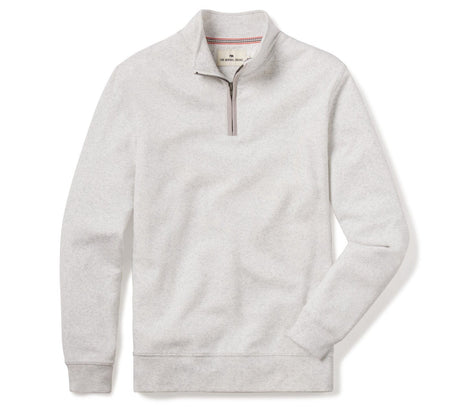Puremeso Weekend 1/4 Zip - Stone