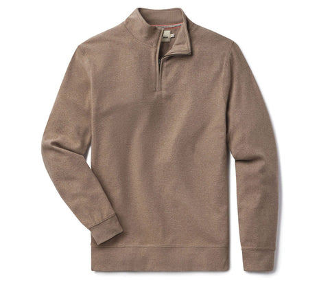 Puremeso Weekend 1/4 Zip - Taupe