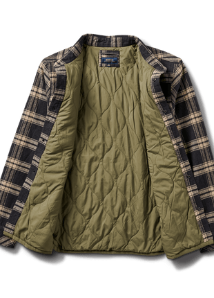 Backwoods Flannel Shacket - Black