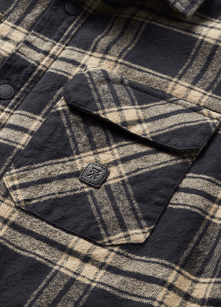 Backwoods Flannel Shacket - Black
