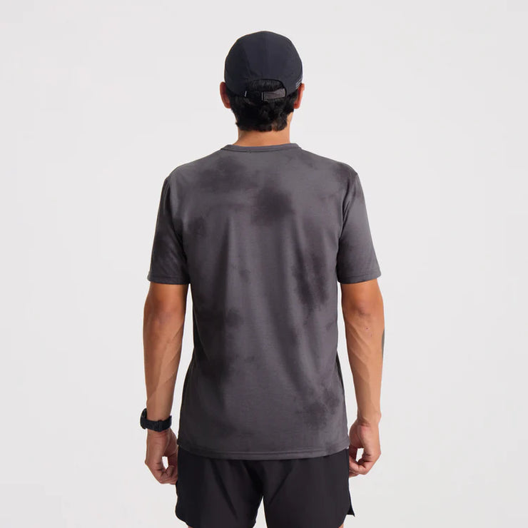 Mathis Athletic Tee - Grey Tie Dye