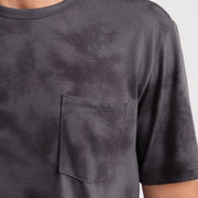 Mathis Athletic Tee - Grey Tie Dye