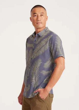 Bless Up Breathable Stretch Shirt - Fire Fern Slate