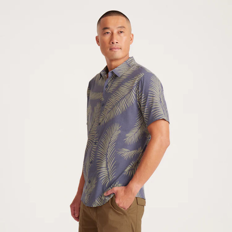 Bless Up Breathable Stretch Shirt - Fire Fern Slate