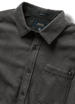 Crossroads Flannel - Charcoal