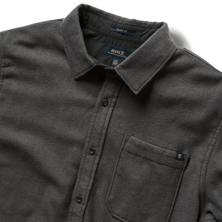 Crossroads Flannel - Charcoal