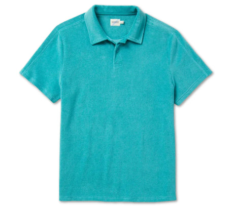 Ravello Terry Polo - Baltic Teal