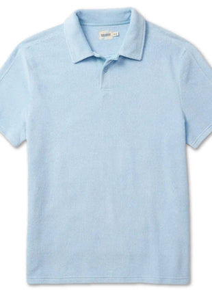 Ravello Terry Polo - Light Blue