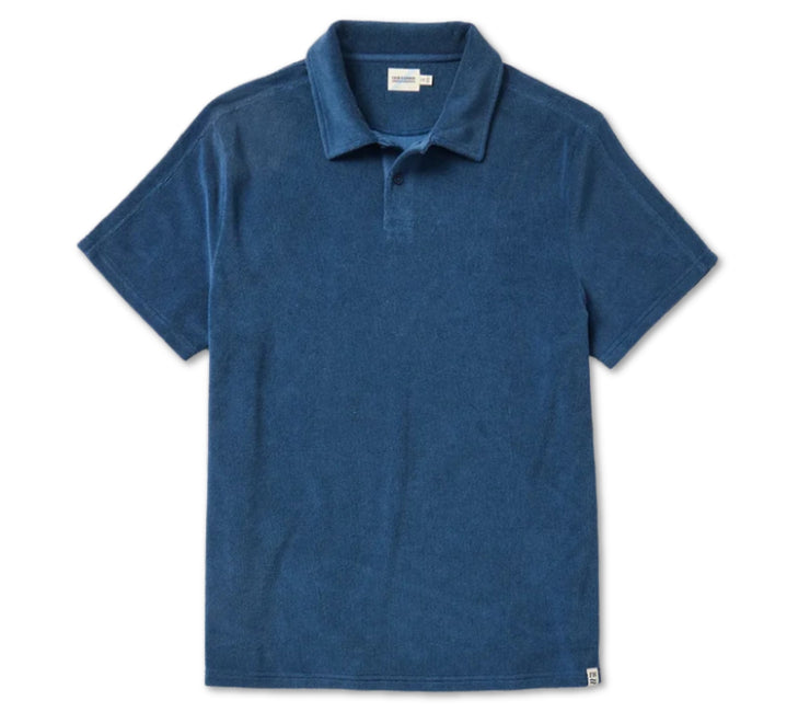 Ravello Terry Polo - Navy