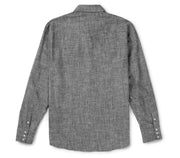 Reagan Pearl Snap Shirt - Washed Black