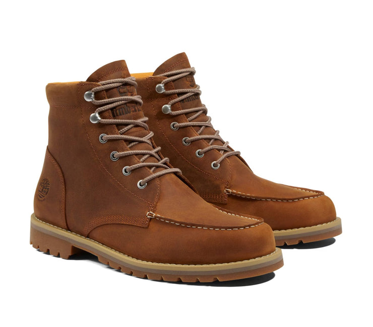 Redwood Falls Moc Toe Boots - Saddle Brown