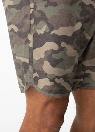 Reverb Short 7" - Woodland Camo