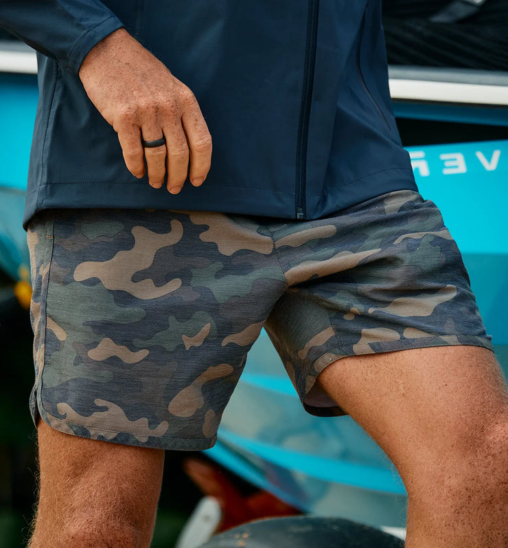 Reverb Short 7" - Woodland Camo