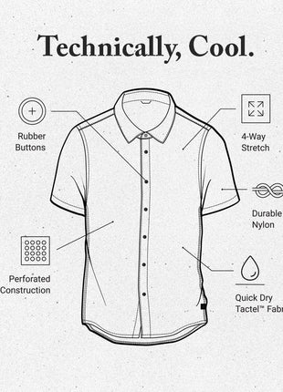 Bless Up Breathable Stretch Shirt - Beige