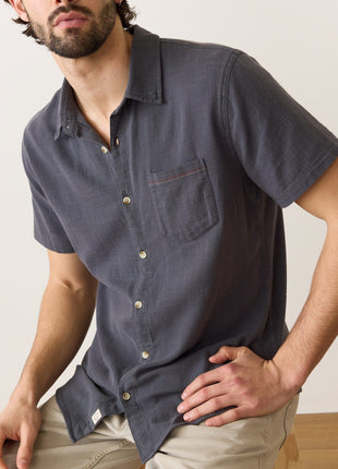 Stretch Selvage Shirt - India Ink
