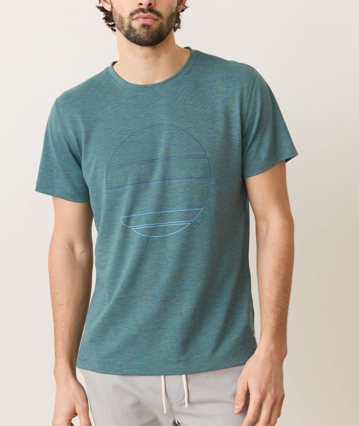 Air Crew Graphic Tee - North Atlantic
