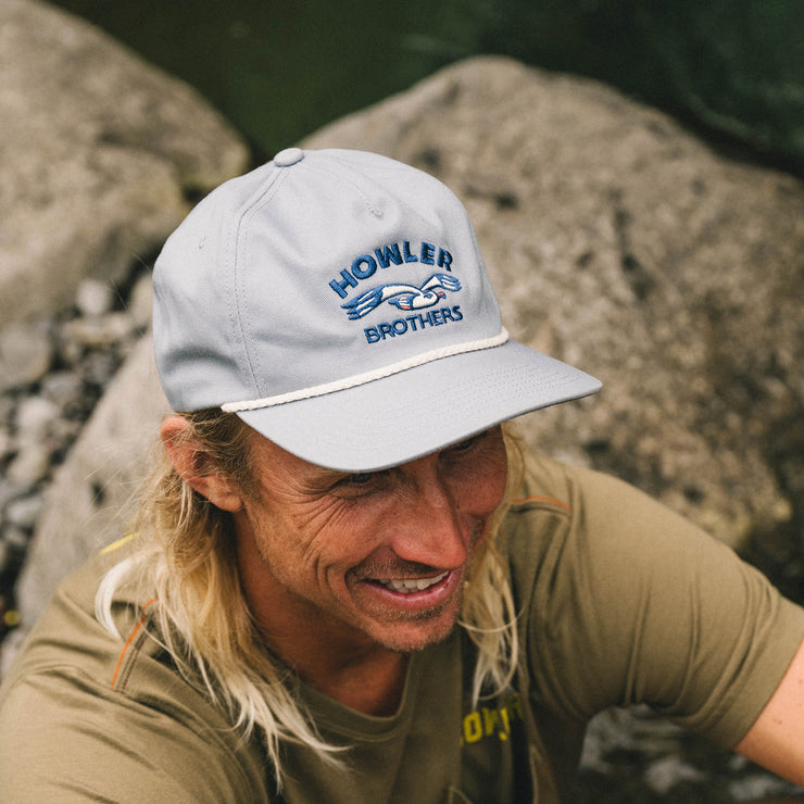 Lone Gull Hat - Stone Blue