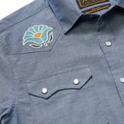 Crosscut Deluxe Snapshirt - Fresh Blooms