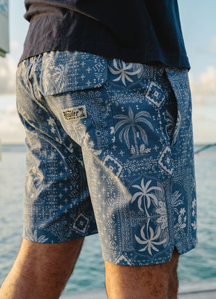 Deep Set Boardshorts 7" - Palmetto Prophecy