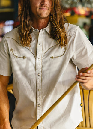 Broncbuster Snapshirt - Sand