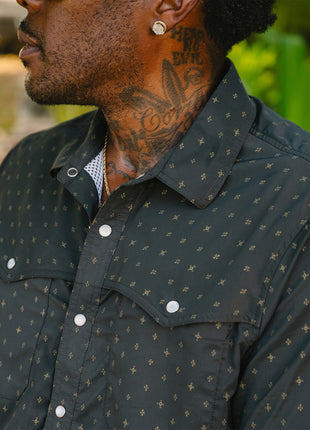 Open Country Tech Shirt - Antique Black
