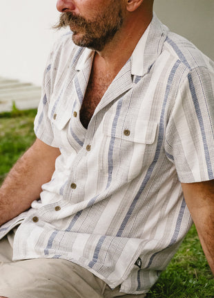 Shores Club Shirt - Old Bill Stripe