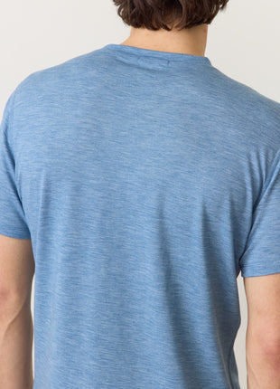 Air Crew Graphic Tee - Coronet Blue