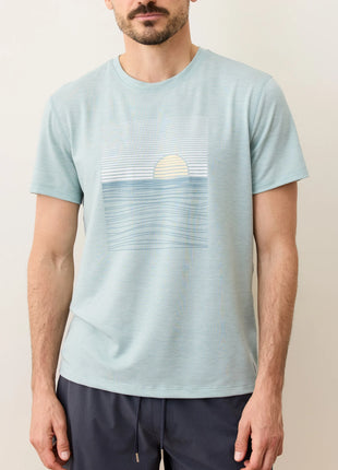 Air Crew Graphic Tee - Grey Mist