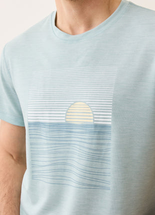 Air Crew Graphic Tee - Grey Mist