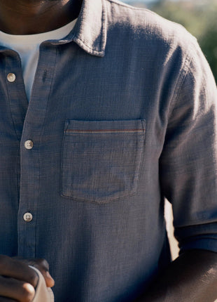 Stretch Selvage LS Shirt - India Ink