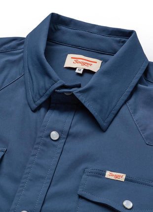 El Ranchero Shirt - Sky Blue