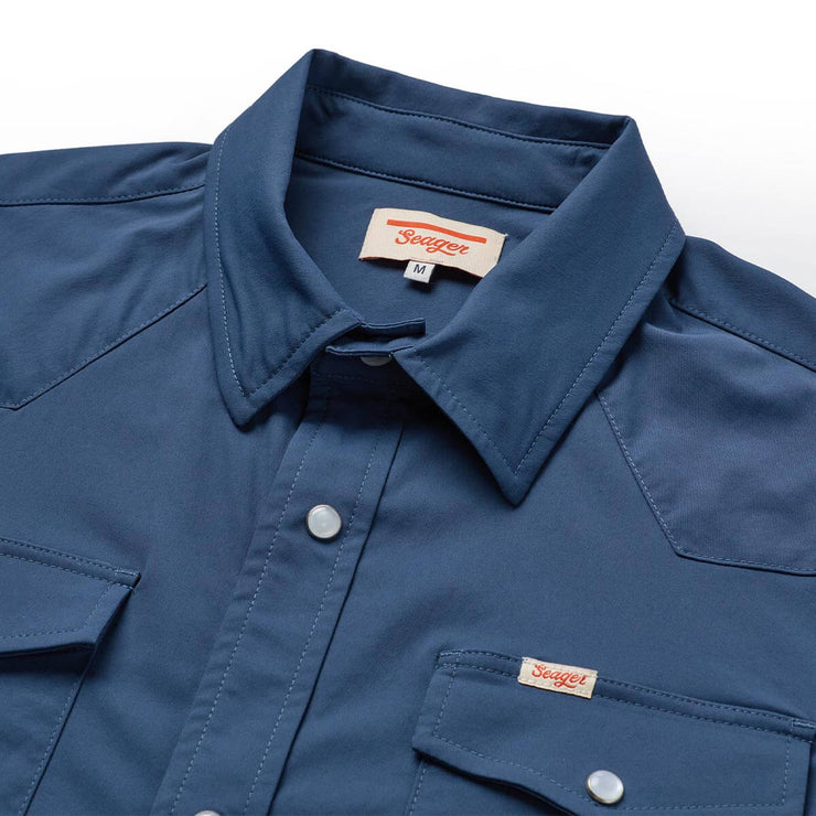 El Ranchero Shirt - Sky Blue