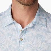 Midway Performance Polo - Light Blue Floral