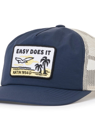 Squawk Trucker Hat - Washed Blue