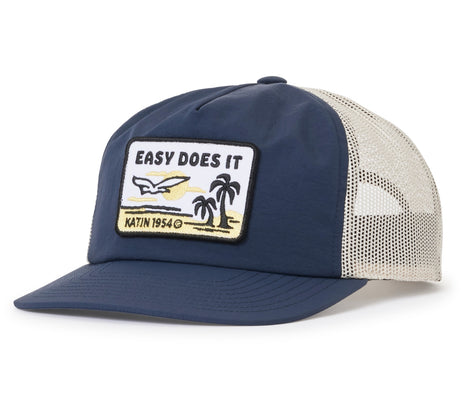 Squawk Trucker Hat - Washed Blue