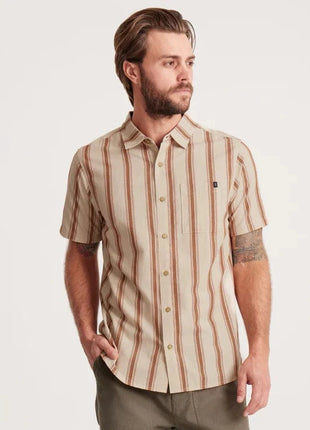 Journey Shirt - Stripe Bone