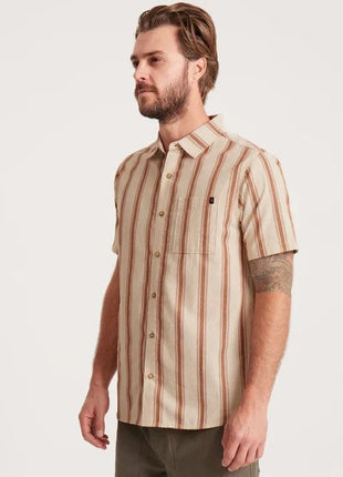 Journey Shirt - Stripe Bone